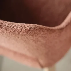 Lena Mobitec ® Tabouret snack en tissu avec accoudoirs et pieds en bois