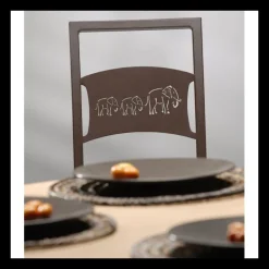 Liane Carrier® Tabouret de bar en synthétique et métal