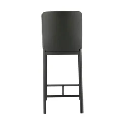 Loft Tabouret snack contemporain en simili et métal