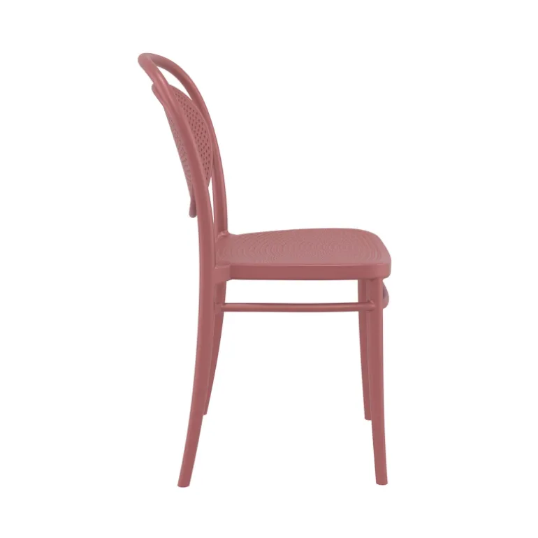 Marcel Chaise moderne empilable en polypropylène