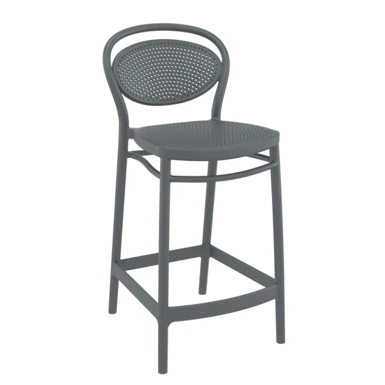 Marcel Tabouret snack moderne en polypropylène