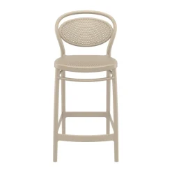 Marcel Tabouret snack moderne en polypropylène