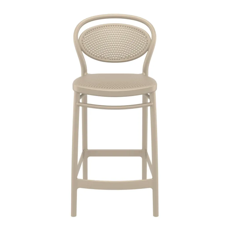 Marcel Tabouret snack moderne en polypropylène