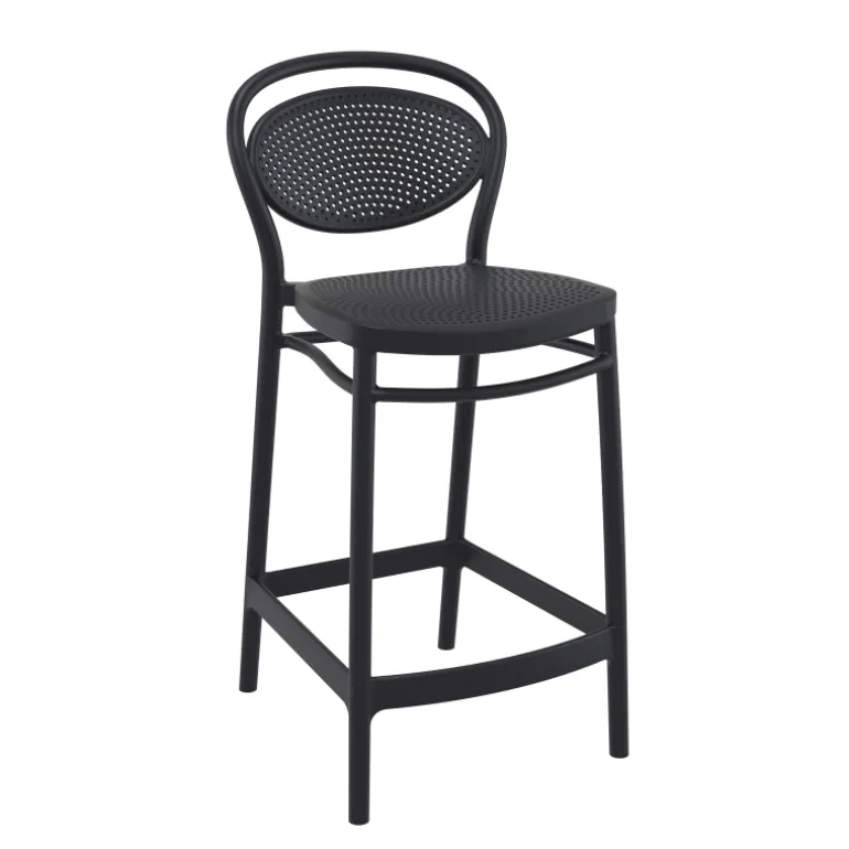 Marcel Tabouret snack moderne en polypropylène