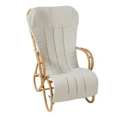 MarlèneFauteuil en rotin vintage