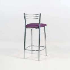 Marta Tabouret snack de cuisine en métal assise rembourrée