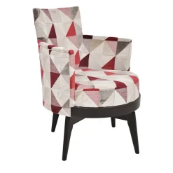 Mathis Fauteuil pivotant Art Déco Made in France