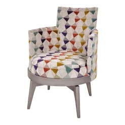 Mathis Fauteuil pivotant Art Déco Made in France