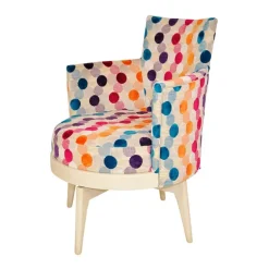 Mathis Fauteuil pivotant Art Déco Made in France