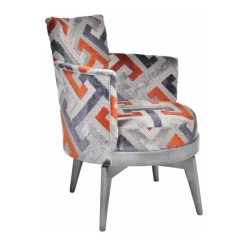 Mathis Fauteuil pivotant Art Déco Made in France