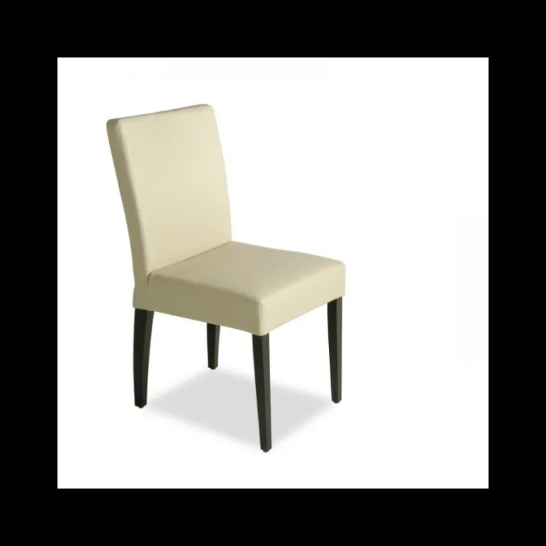 Matias Chaise contemporaine en synthétique et bois