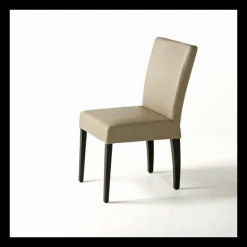 Matias Chaise contemporaine en synthétique et bois