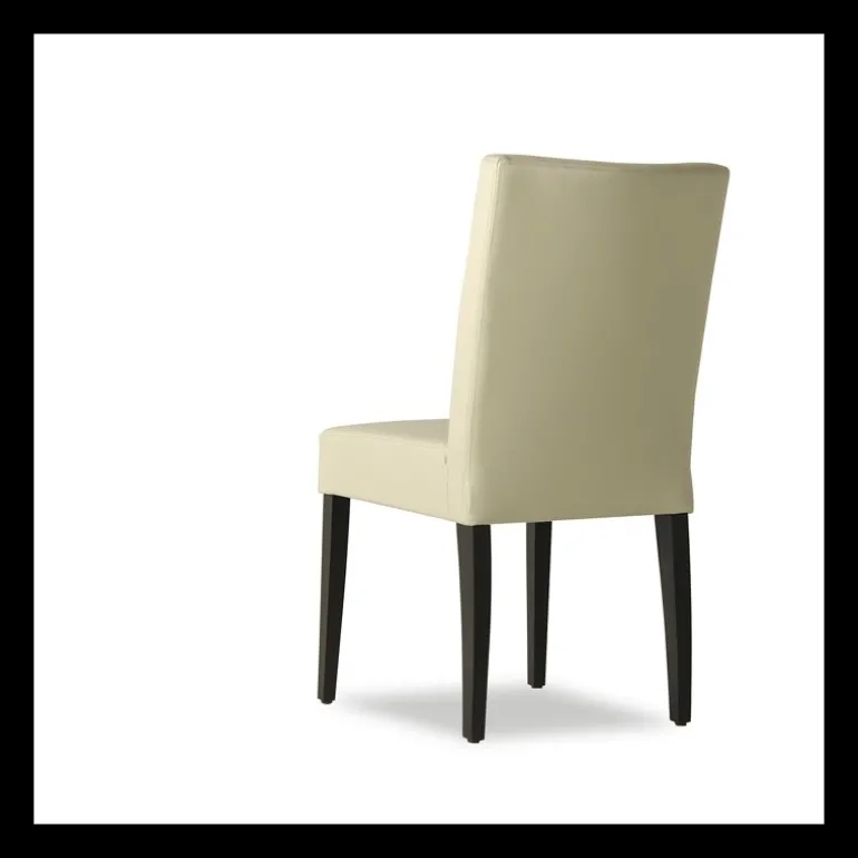 Matias Chaise contemporaine en synthétique et bois