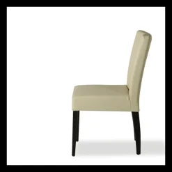 Matias Chaise contemporaine en synthétique et bois