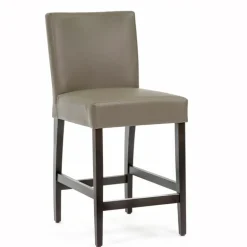 Matias Tabouret snack en synthétique et bois