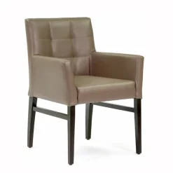 Matiz 4 Fauteuil contemporain en synthétique et bois