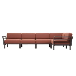 Maximo Canapé de jardin modulable 5 places