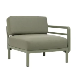 Maximo elemento Fauteuil de jardin équipé d'un accoudoir configurable