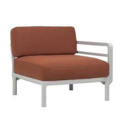 Maximo elemento Fauteuil de jardin équipé d'un accoudoir configurable