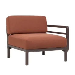 Maximo elemento Fauteuil de jardin équipé d'un accoudoir configurable