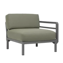 Maximo elemento Fauteuil de jardin équipé d'un accoudoir configurable