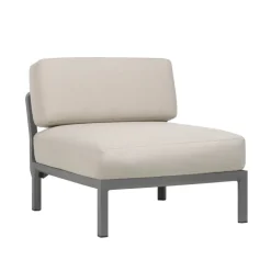 Maximo elemento Fauteuil de jardin sans accoudoirs configurable