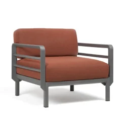 Maximo Fauteuil de jardin relax modulable avec accoudoirs