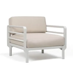 Maximo Fauteuil de jardin relax modulable avec accoudoirs