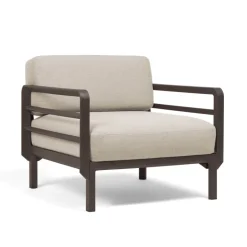 Maximo Fauteuil de jardin relax modulable avec accoudoirs