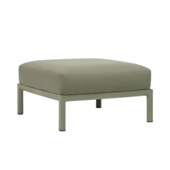 Maximo Pouf de jardin en polypropylène et tissu