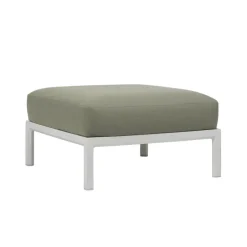 Maximo Pouf de jardin en polypropylène et tissu