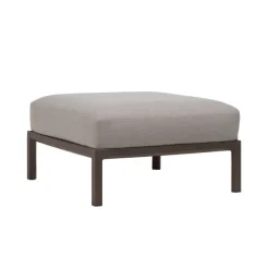 Maximo Pouf de jardin en polypropylène et tissu