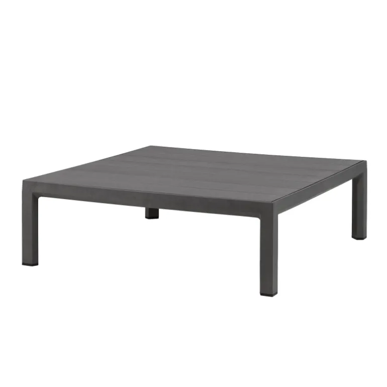 Maximo Table basse de jardin carrée en polypropylène recyclé