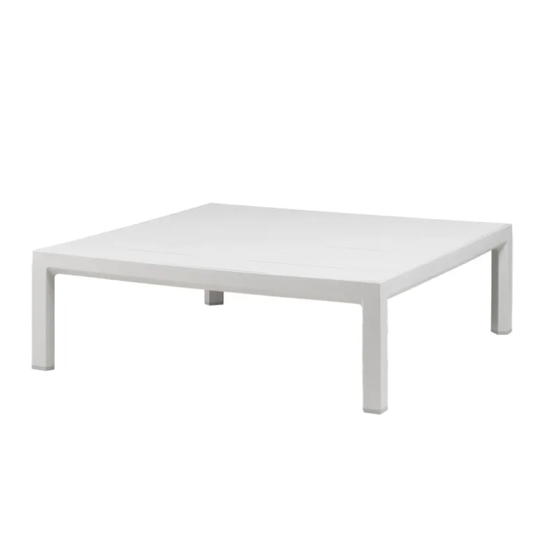 Maximo Table basse de jardin carrée en polypropylène recyclé