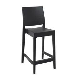 Maya Tabouret snack moderne empilable en polypropylène