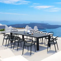 Mila Fauteuil de jardin design en polypropylène