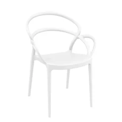Mila Fauteuil de jardin design en polypropylène