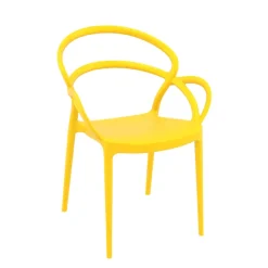 Mila Fauteuil de jardin design en polypropylène