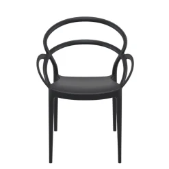 Mila Fauteuil de jardin design en polypropylène