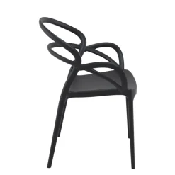 Mila Fauteuil de jardin design en polypropylène