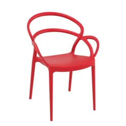 Mila Fauteuil de jardin design en polypropylène
