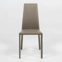 Monica Chaise de séjour italienne en croûte de cuir