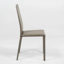 Monica Chaise de séjour italienne en croûte de cuir