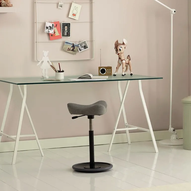 Move Varier® Tabouret ergonomique réglable en tissu