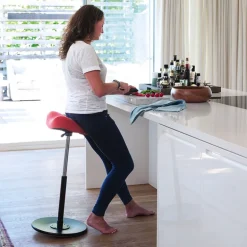 Move Varier® Tabouret ergonomique réglable en tissu