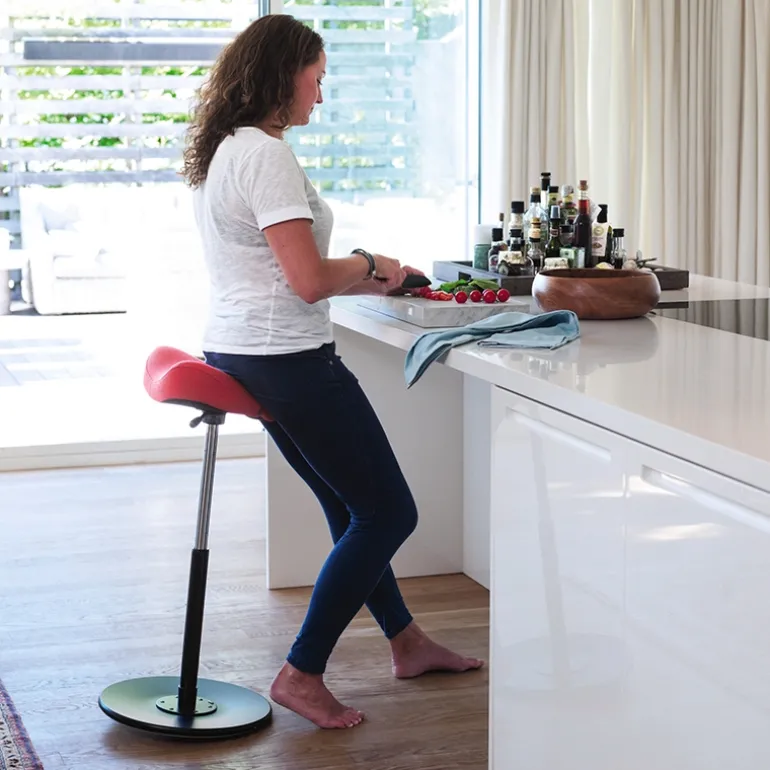 Move Varier® Tabouret ergonomique réglable en tissu