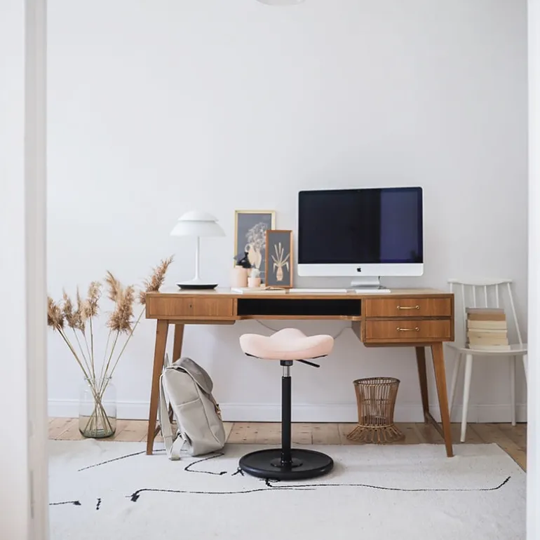 Move Varier® Tabouret ergonomique réglable en tissu