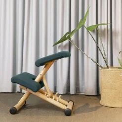 Multi Varier® Siège de bureau ergonomique en tissu et bois