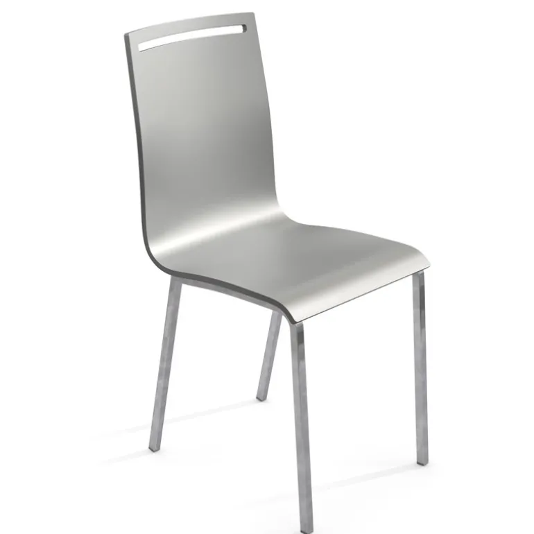 Nera Chaise moderne en métal et bois