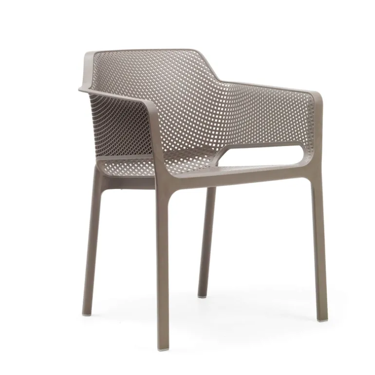 Net Fauteuil de terrasse moderne en polypropylène